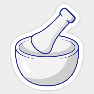 Pestle and Mortar Sticker